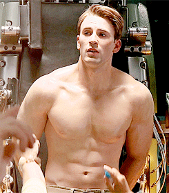 Porn photo Chris Evans as Captain America