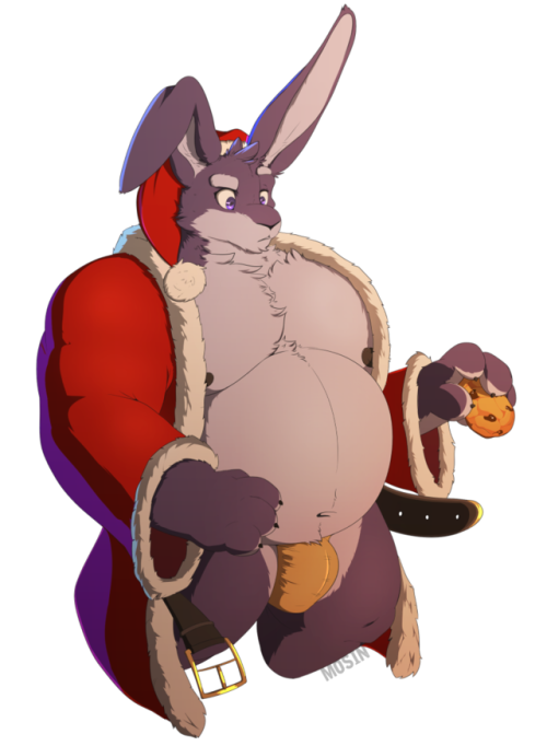 mosinmakes: Merry Christmas! Try not to eat *too* many cookies.Commission for @bokedaidu on Twitter,