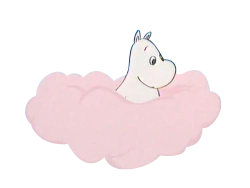 winkingrabbit:  a little transparent cloud moomin to make your day/blog/life better 