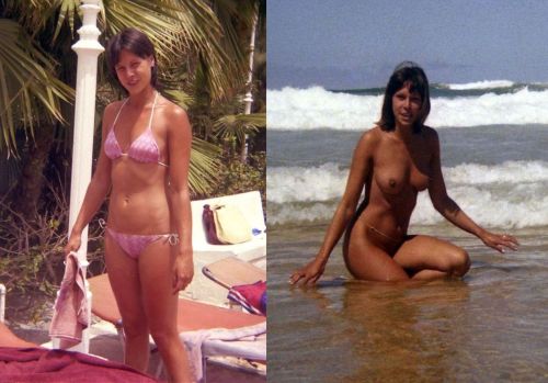 Topless on the beach