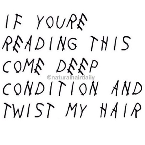 Fo Reaaal! #condition #curlygirlhairprobs #twist #deepcondition #2FroChicks #NaturalHair #NaturalGir