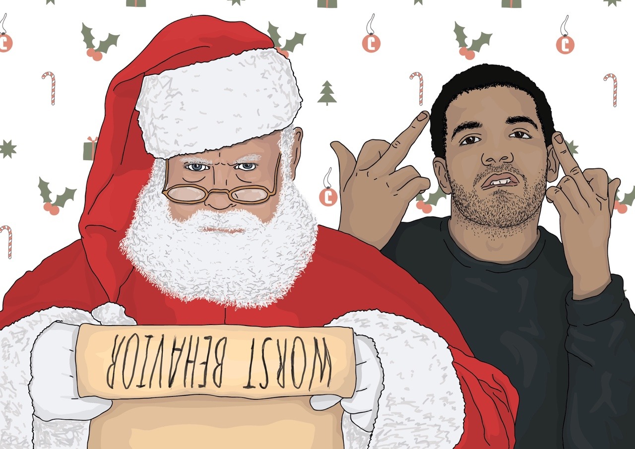 aubgasm:  itsdrickibytch:  drizzydrehk:  Drake themed holiday cards.  Omg this is