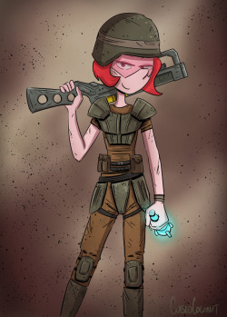 Fallout Red Pearl! Thanks to @ps4rocks123 for commissioning this piece!