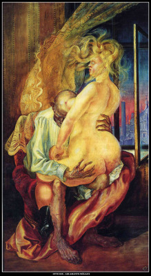 adhemarpo:  Otto Dix - Les amants inégaux