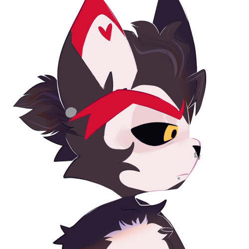 Husk With His Hair Up Cus Ive Been Rockin With A Ponytail Recently