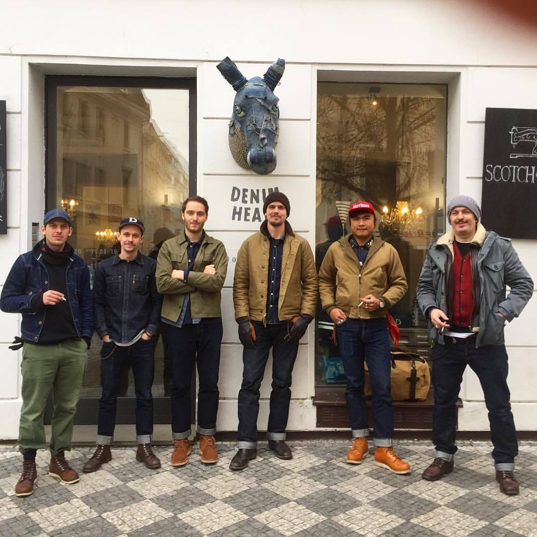 Denim Heads — Joining forces with @standardandstrange and...