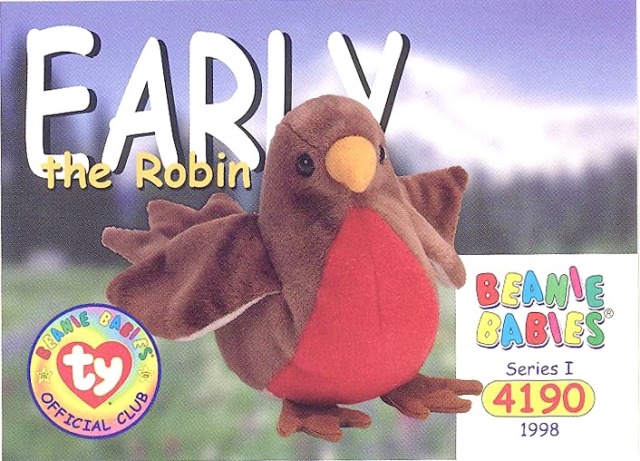 plushieanimals:TY Beanie Babies BBOC cards ⭐️ series 1 birds