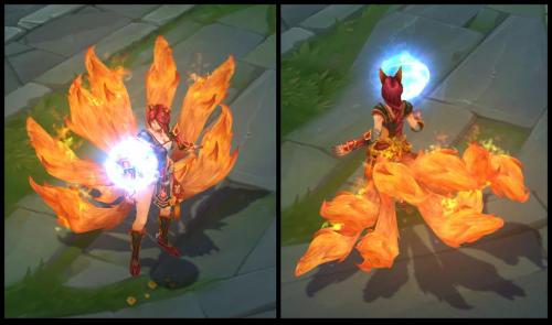Foxfire Ahri - League of LegendsView in 3D:https://teemo.gg/model-viewer?skinid=ahri-3&amp;model-typ