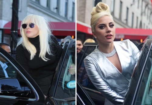 littlehookerofgaga:  aesthetic:Lady Gaga getting into cars 