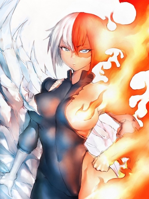 fumio936:  轟焦凍 僕のヒーローアカデミア  < |D”‘‘‘