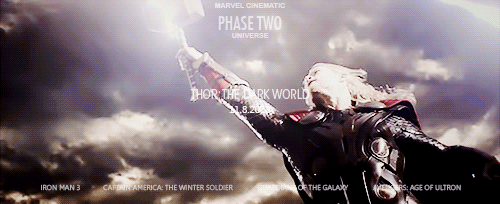  Marvel Cinematic Universe: Phase One [2008-2012] | Phase Two [2013-2015]  
