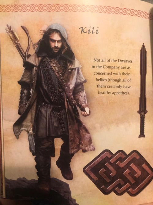 WTF? Sinister Kili&hellip;and that weird caption (a healthy appetite for what, murder?)