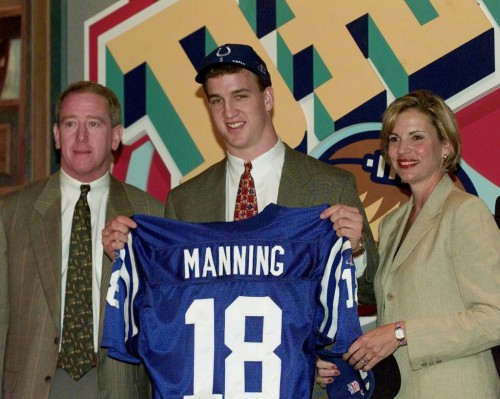 Porn Pics Peyton Manning - Indianapolis Colts, 1998