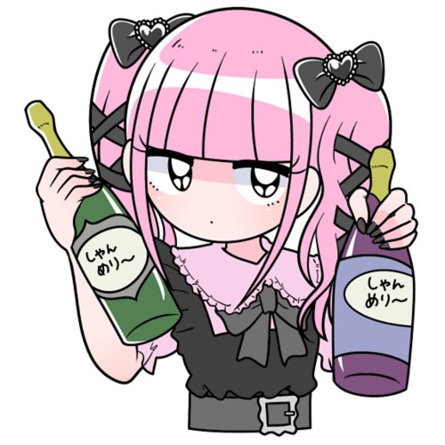 New “量産型地雷系&EMOパンクスタンプ” Stickers On LINE Camera.