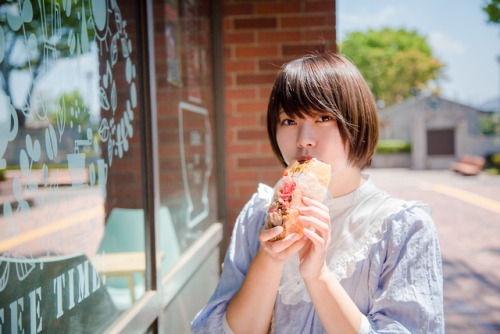  title:こなみん♥世田谷線＜下高井戸駅編＞(Konamin loves Setagaya-line<Shimo-takaido station edition>)model:佐野小波