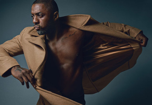 Sex brain-drops-soul-winks:  Idris Elba for Details, pictures