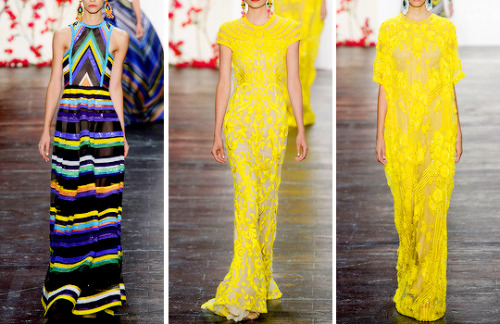 XXX fashion-runways:    Naeem Khan at New York photo