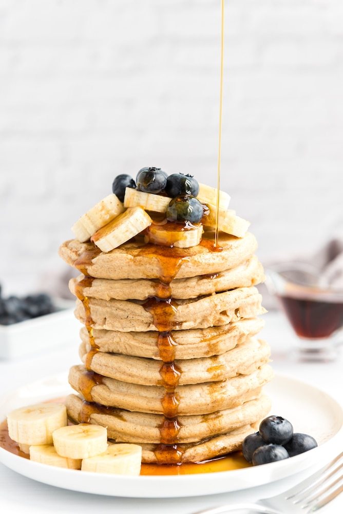 tinykitchenvegan:Light & Fluffy Vegan Pancakes - Tumblr Pics