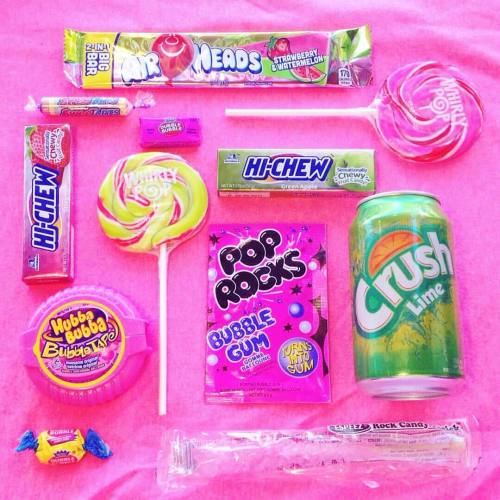 pixielocks: Current aesthetic via candy The lime Crush has been ruling my life lately it is SO GOOD 