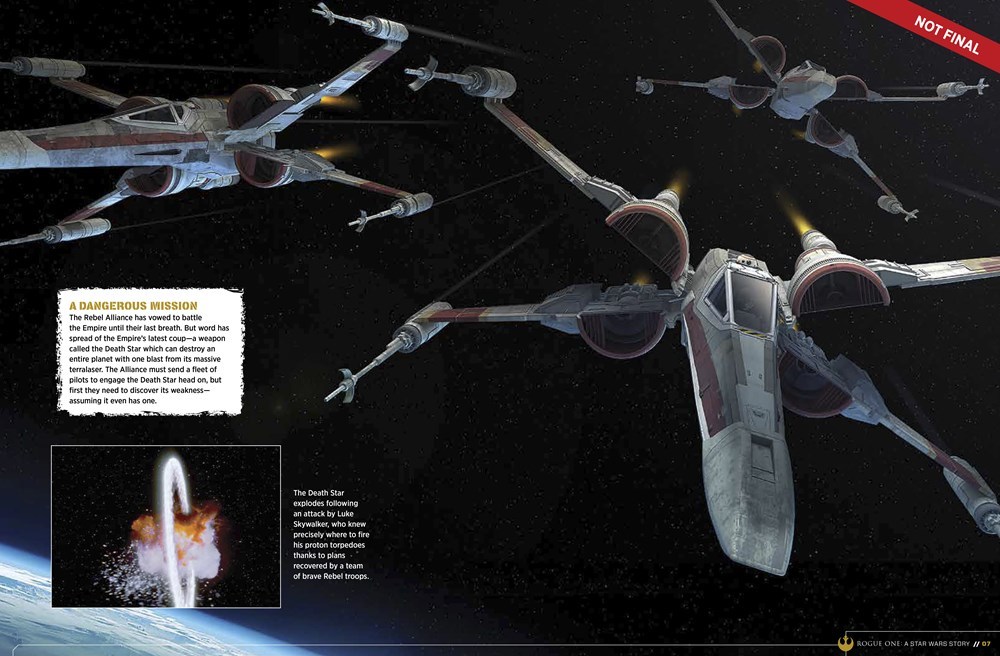 gameraboy:  Rogue One: A Star Wars Story Official Visual Story Guide 