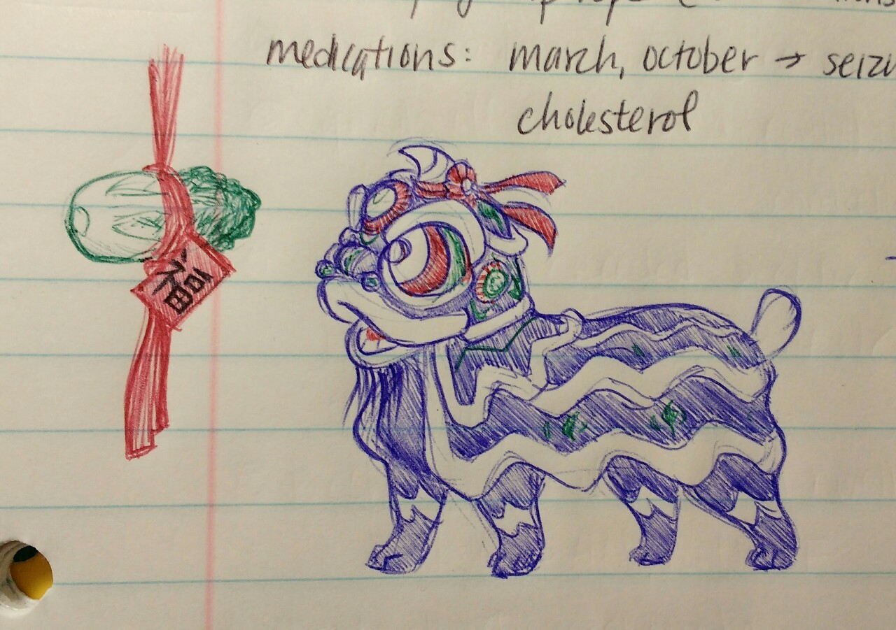 irenydraws:  classes started up again for me this week and i wasn’t ready to pay