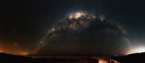 Milky way over western Australia [2048x894]