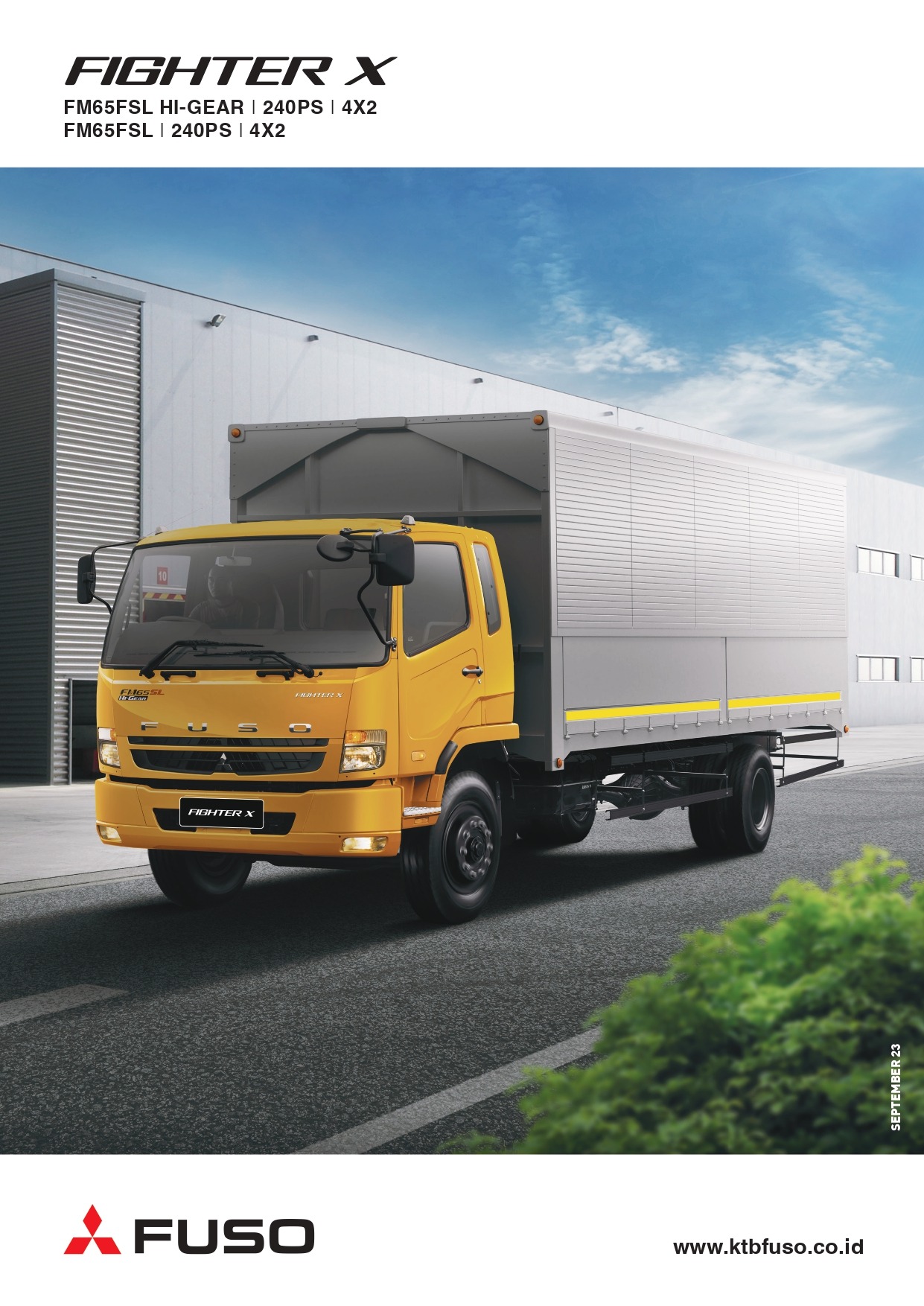 BROSUR MITSUBISHI FUSO FIGHTER FM 65 FSL 