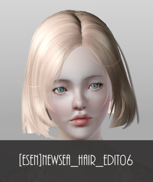 sim3simsimi:lazysimmer97:kugco:Sims 3 female hair Original mesh: newsea Mesh edit: esen(k
