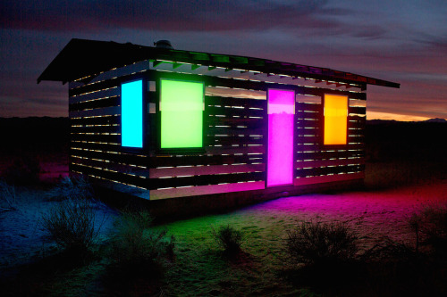 red-lipstick:Phillip K Smith III (American, b. Los Angeles, based Indio, CA, USA) - Lucid Stead is a