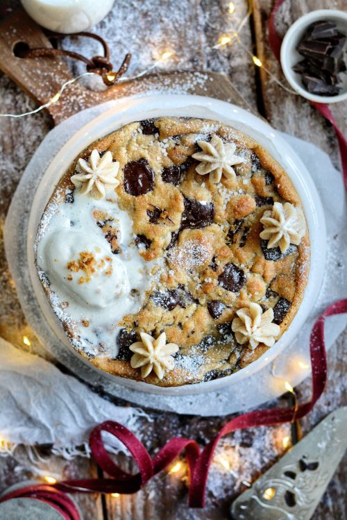 sweetoothgirl:   Easy Vegan Baked Cookie Cheesecake