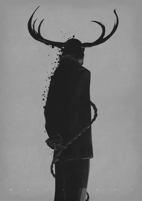 illustration by 45cave : Hannibal. Season02. Episode05. Mukozuke.