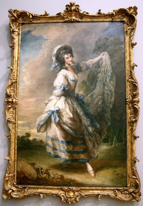 One of my favourite paintings of all time. Giovanna Baccelli painted by Thomas Gainsborough 1782.
