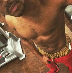 lamarworld:  Romeo Miller booty &amp; bulge