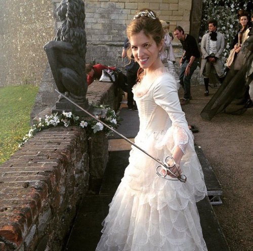 costumeloverz71:Cinderella (Anna Kendrick) Wedding dress.. Into The Woods (2014).. Costume byColleen