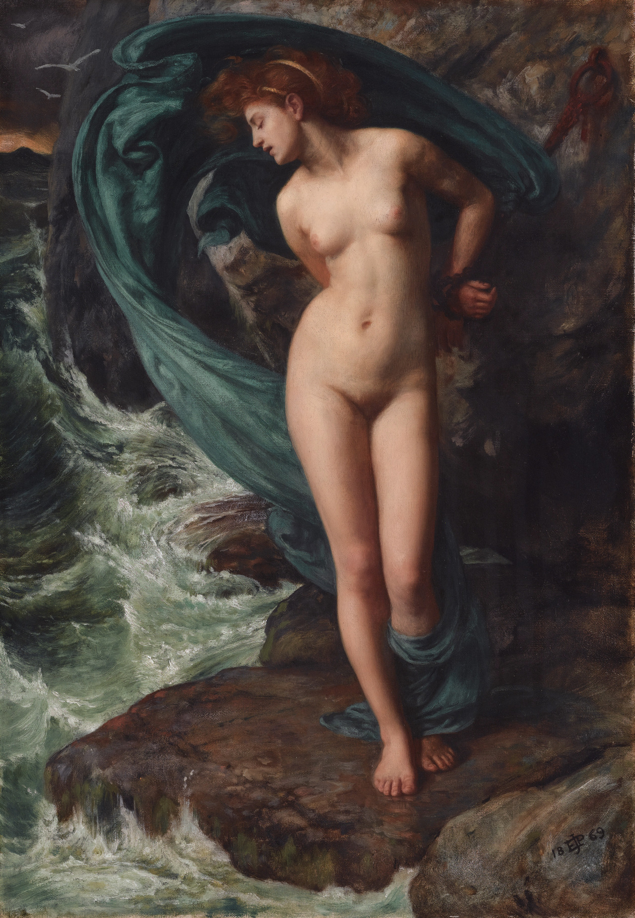 via-appia:  Andromeda, 1869 Edward Poynter (1836–1919)  