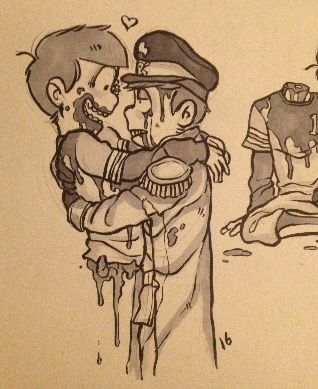 omorashimatsu:  some gross dead boys 