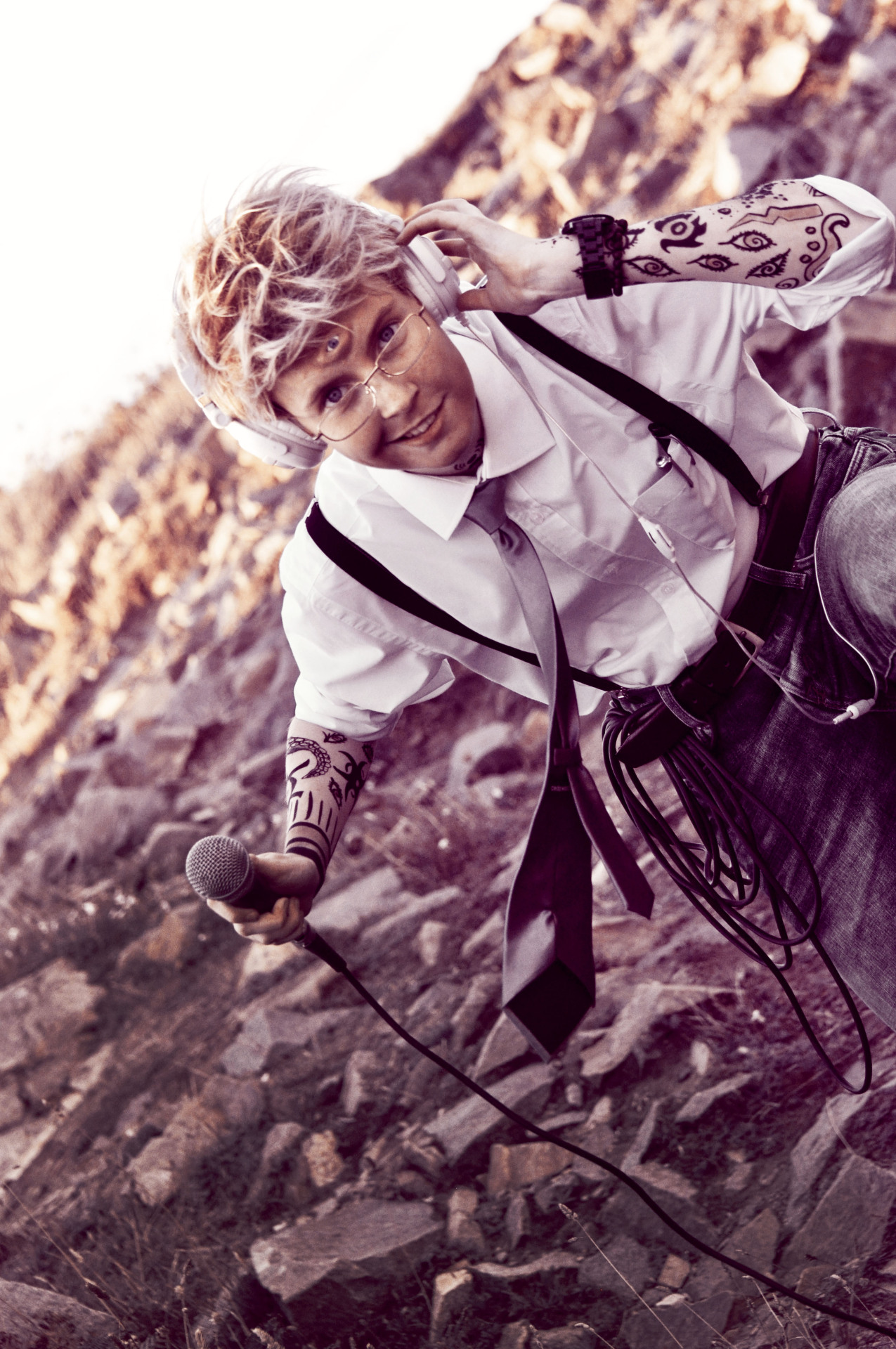 phroobin:  spaceparked:  jemmalep:   Welcome to Night Vale  Cecil // Photographer