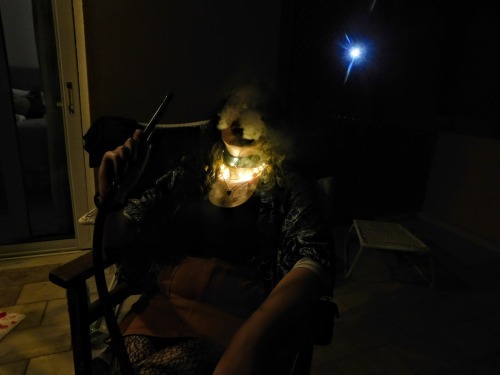 Auditioning to be your weed smoking girlfriend.The smoke lit up my throat.It kinda burns.