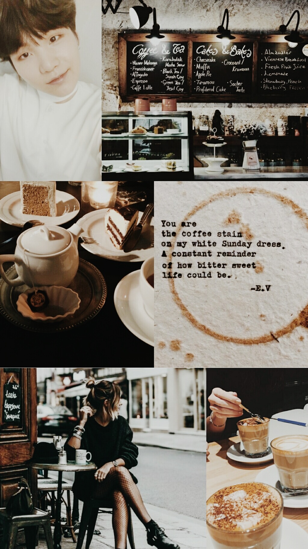 Bts Aesthetic Wallpapers Yoongi Coffee Shop Requested Aesthetic