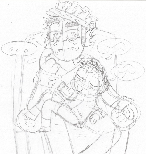 two royal goons in midst of some very serious, very important discussionsno, they´re totally n