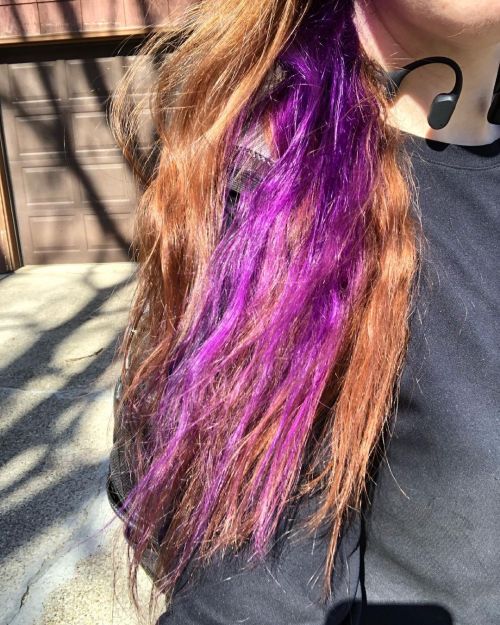 Hello purple! @arcticfoxhaircolor you are awesome! And smell like grapes https://www.instagram.com/p