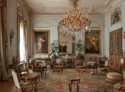 livesunique:Grey Drawing Room, Waddesdon Manor, Buckinghamshire, EnglandPhoto by Mike Fear © Nationa