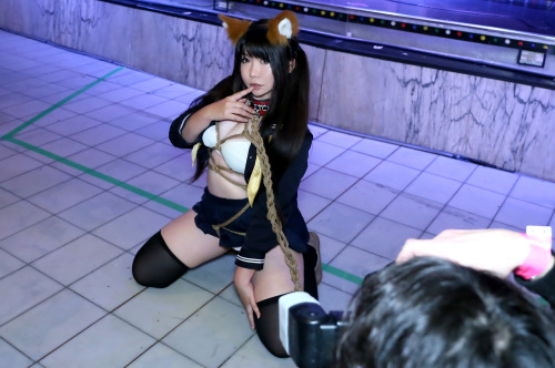 Cute Cosplay GIrl Higurashi Rin (Kitsune-Chan 2) 1-9