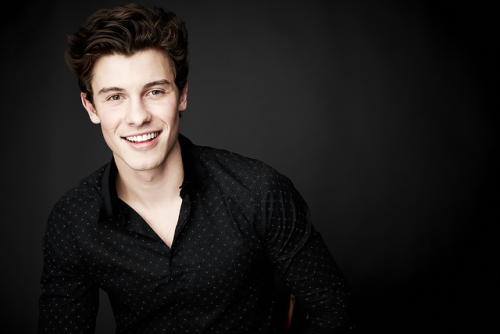 Shawn Mendes poses during the 60th Annual Grammy Awards for the I’m Still Standing: A Grammy Salute 