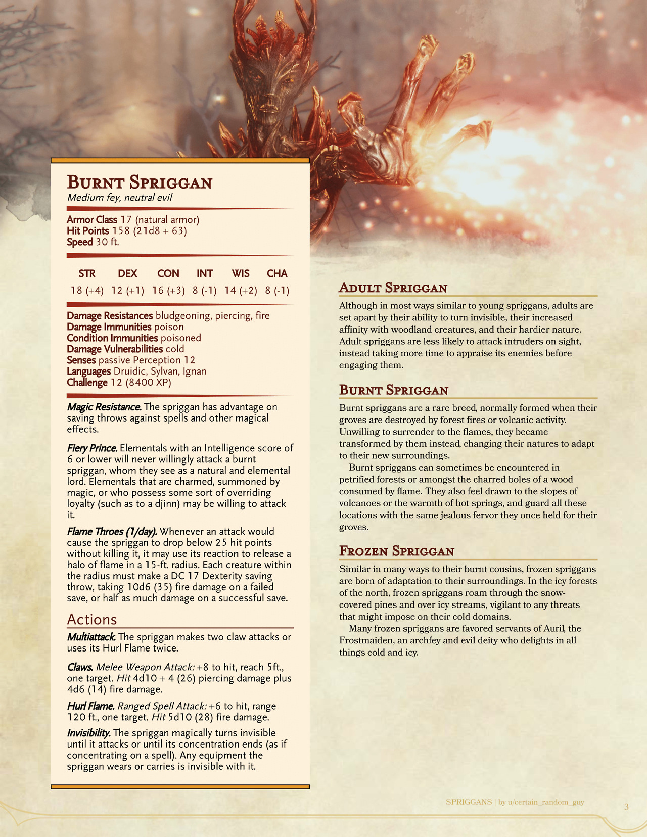 dnd-5e-homebrew:Skyrim Spriggan by certain_random_guy
