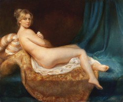 artbeautypaintings:  Portrait of Venus - Helene Knoop