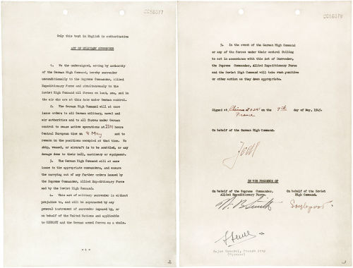 May 8th 1945: VE Day