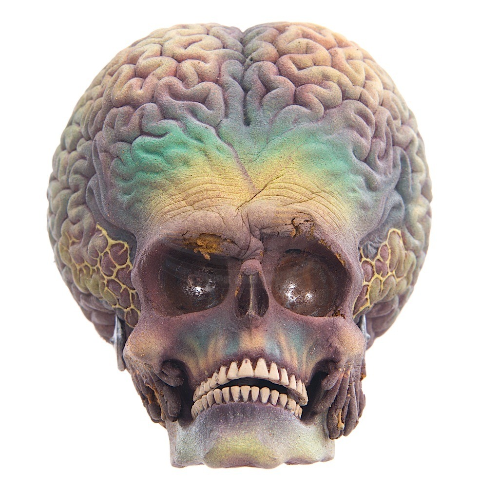 diamondheroes-deactivated201908:  Alien Puppet Head used in Mars Attacks!  