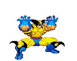 oolongearlgrey:    Gotta appreciate the fact that Capcom went out of the way to make Wolverine’s claws LOOK retractable in motion.   I don&rsquo;t know what it was but that animation always got me hype as hell when I played X-Men Vs Street Fighter