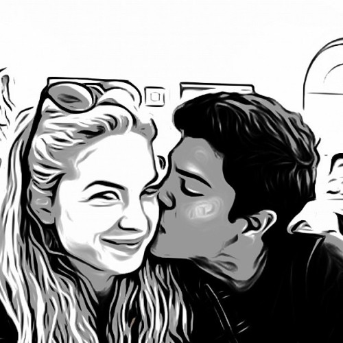 sonhodeumaluar:  “só love, só love” Quem lembra ?? ^^ #webstagram #LuAr #luablanco #arthuraguiar #lua #arthur #blanco #aguiar 